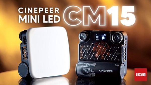 Выпущен портативный RGB-прибор Zhiyun Cinepeer CM15