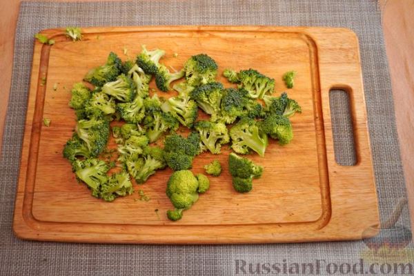 Салат со свёклой, брокколи и болгарским перцем